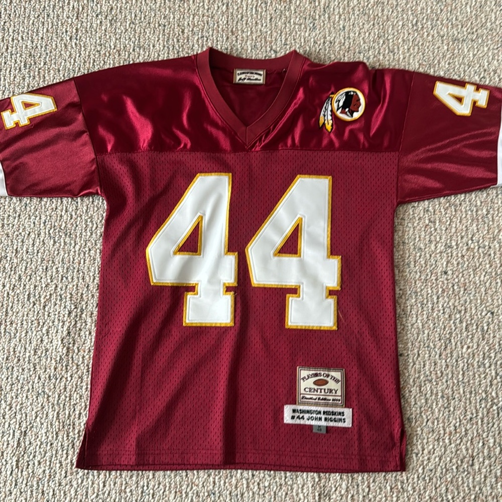 John Riggins #44 Players of the Century Limited Edition Medium Jersey Size 48